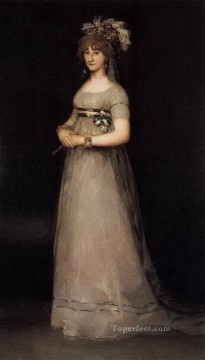 Francisco goya Painting - Retrato de la Condesa de Chincón Francisco de Goya